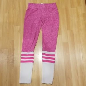 Bombshell S pink sock leggings